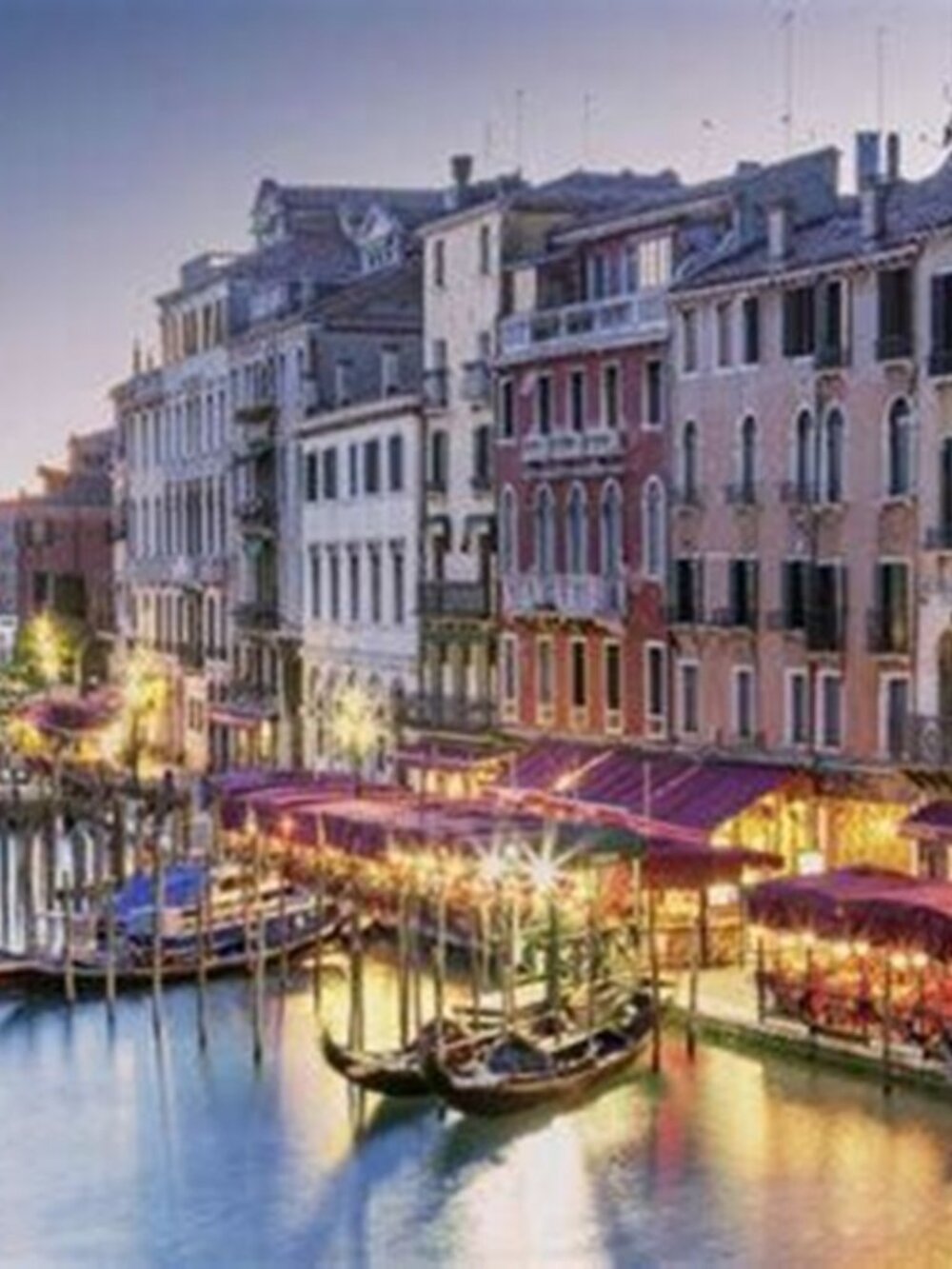 Angelo Cavalli: Venice (used 1000 PC jigsaw puzzle)